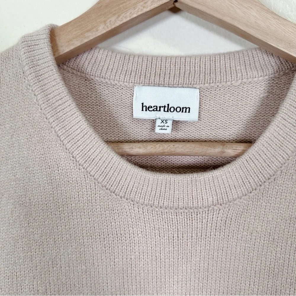 Heartloom Crew Neck Tie Waist Sweater Beige Color - Picture 12 of 16